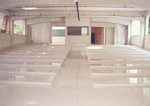 Centro Paroquial – Andamento da Obra